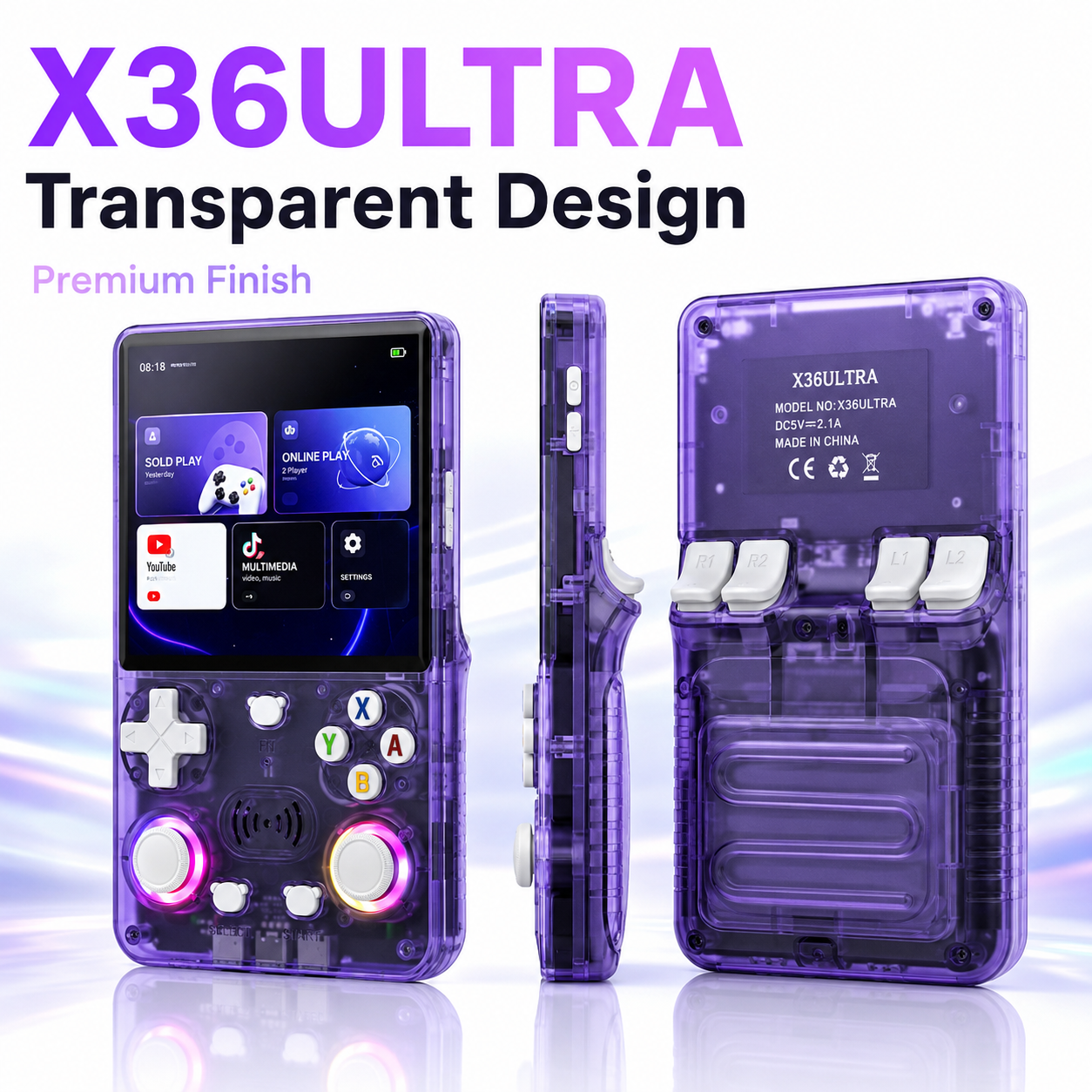 X36 Ultra 4.2-Inch WiFi Retro Handheld Console - Image 6