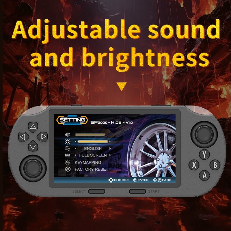 SF3000 4.5-Inch Retro Handheld Game Console - Image 5